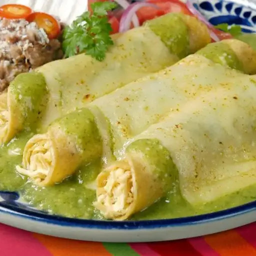 Enchiladas Verdes